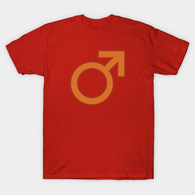 MOON PRISM - MARS SIGN T-Shirt by sorenkalla